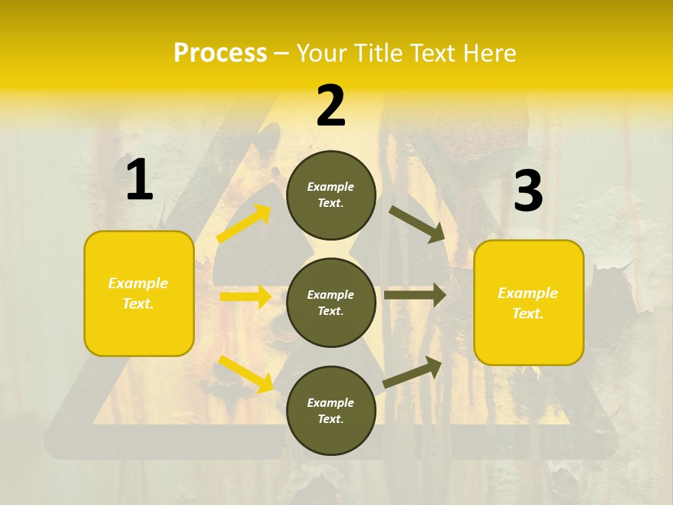 Castor Waste Sign PowerPoint Template
