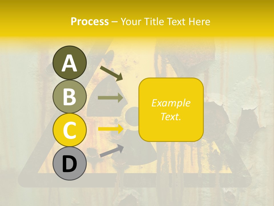 Castor Waste Sign PowerPoint Template