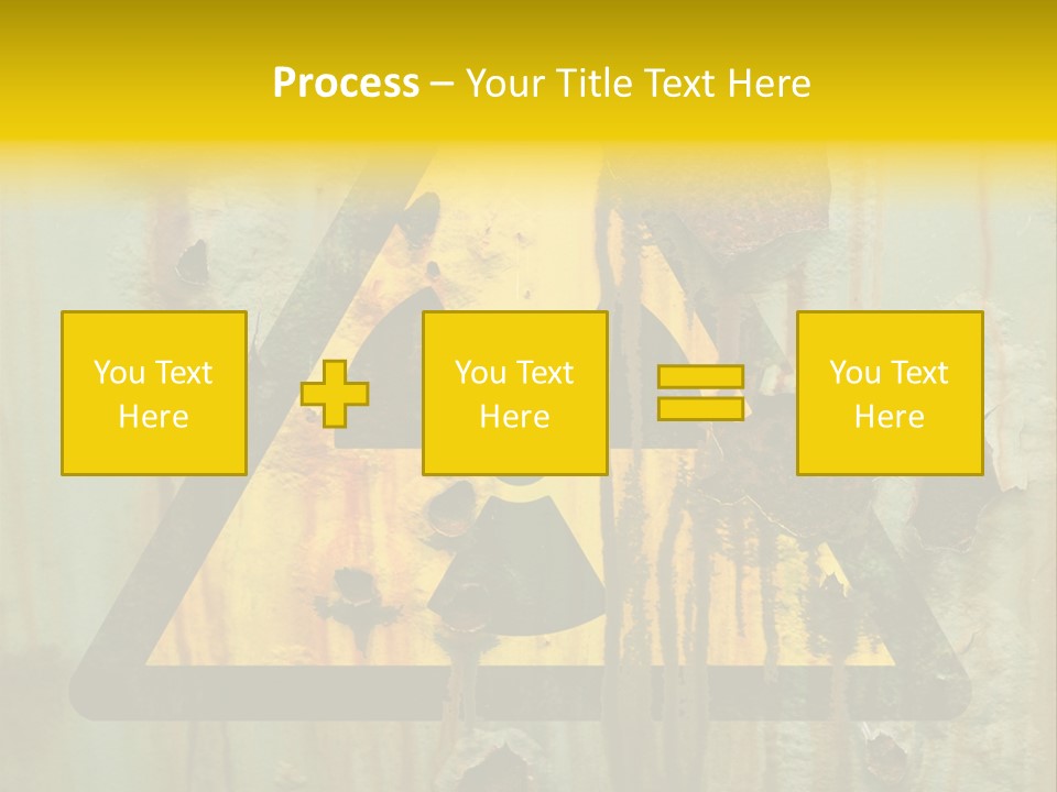 Castor Waste Sign PowerPoint Template