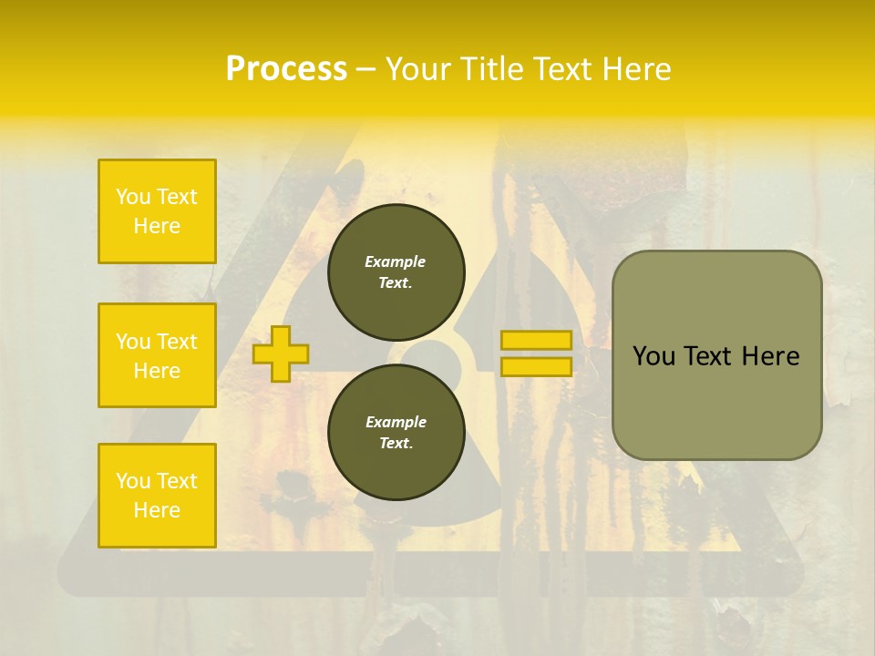 Castor Waste Sign PowerPoint Template