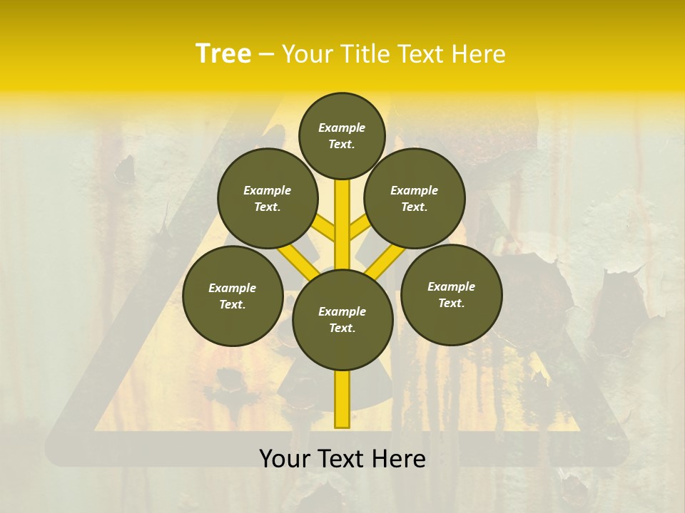 Castor Waste Sign PowerPoint Template