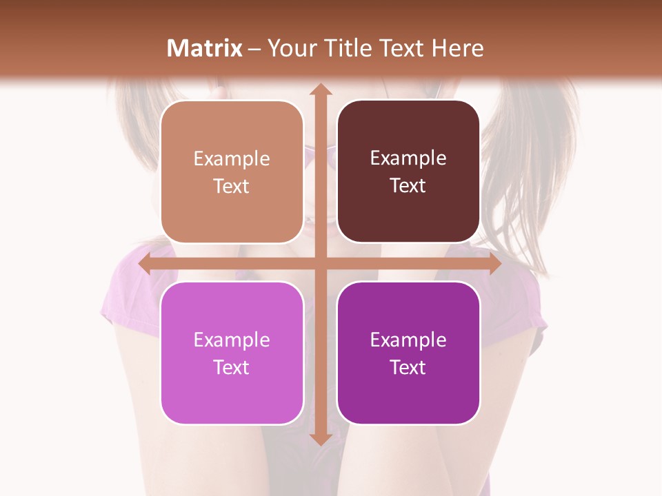 Isolated One Young PowerPoint Template