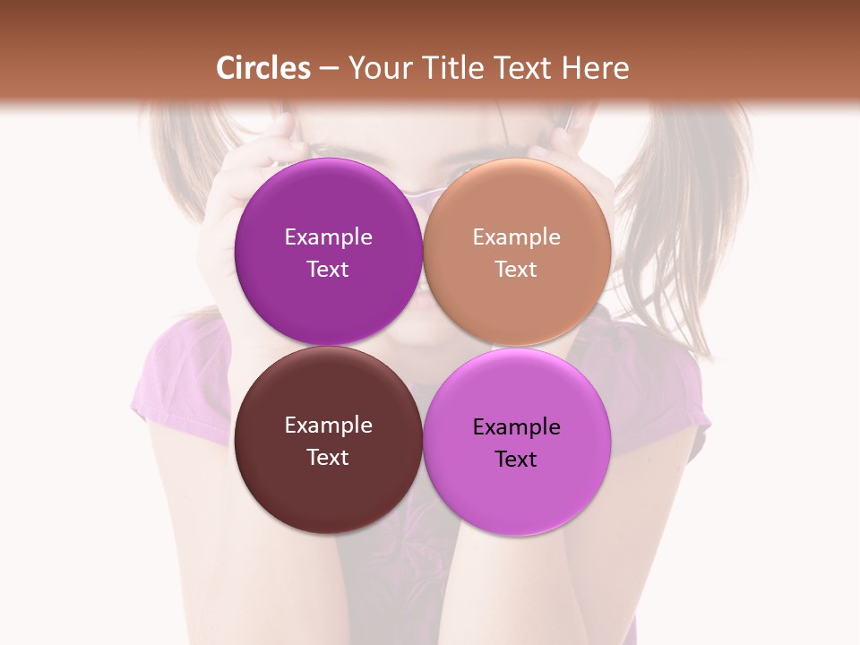 Isolated One Young PowerPoint Template