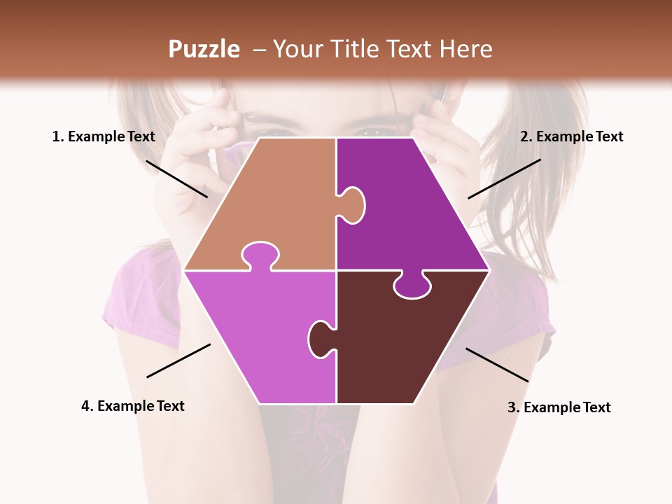 Isolated One Young PowerPoint Template
