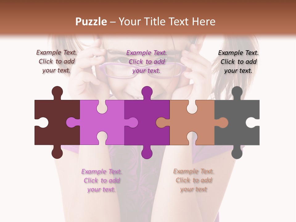 Isolated One Young PowerPoint Template