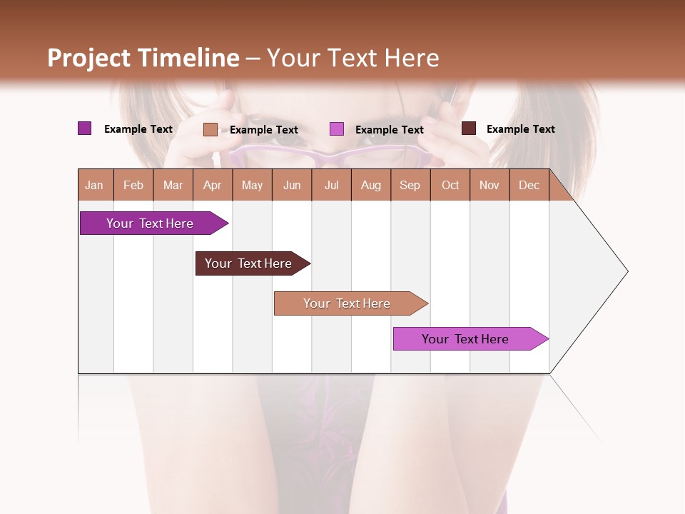 Isolated One Young PowerPoint Template