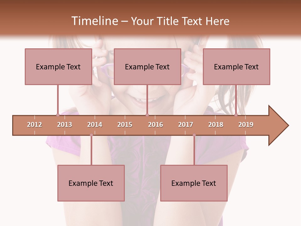 Isolated One Young PowerPoint Template