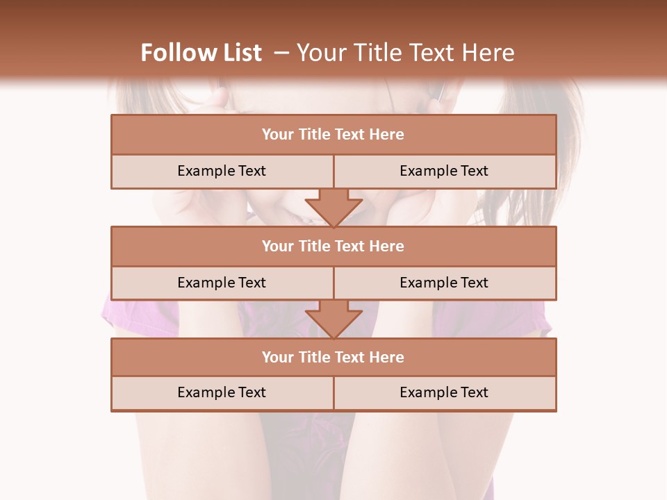 Isolated One Young PowerPoint Template