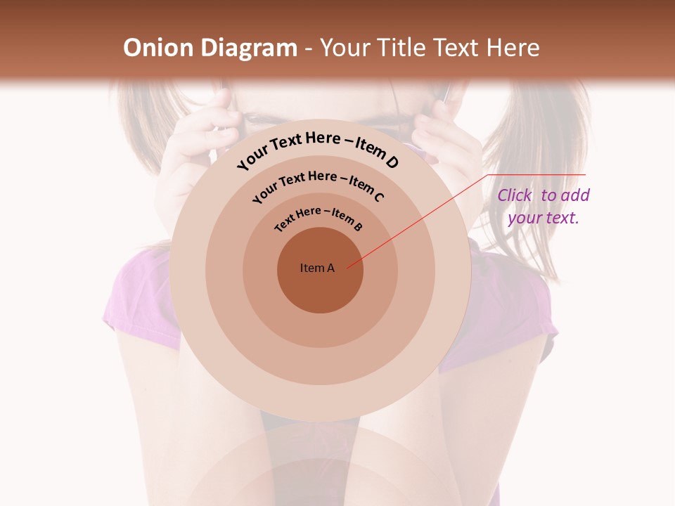 Isolated One Young PowerPoint Template