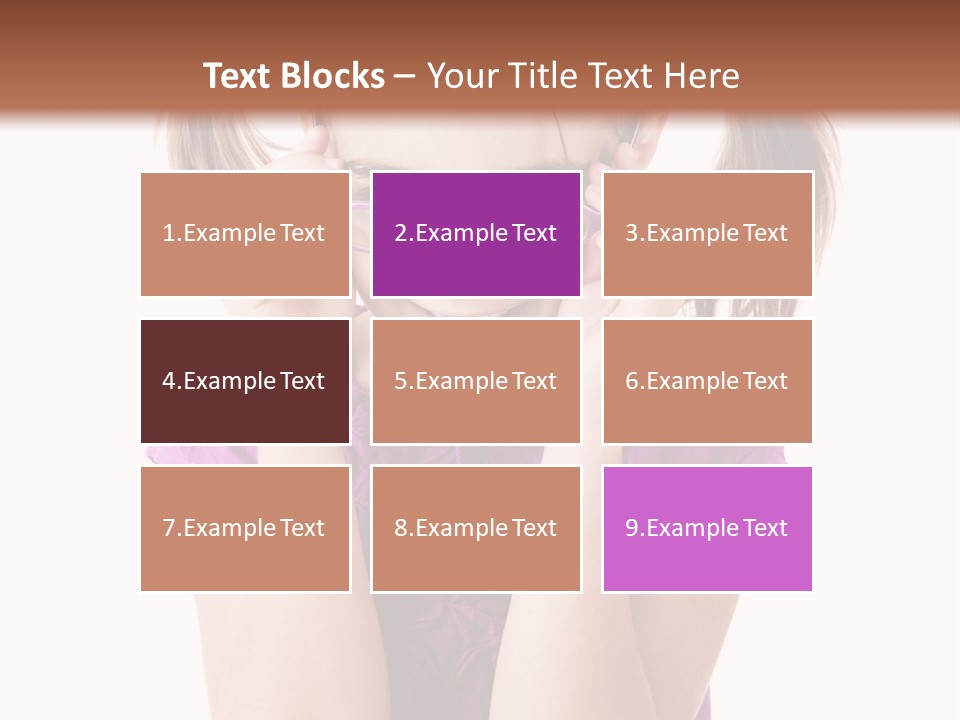 Isolated One Young PowerPoint Template