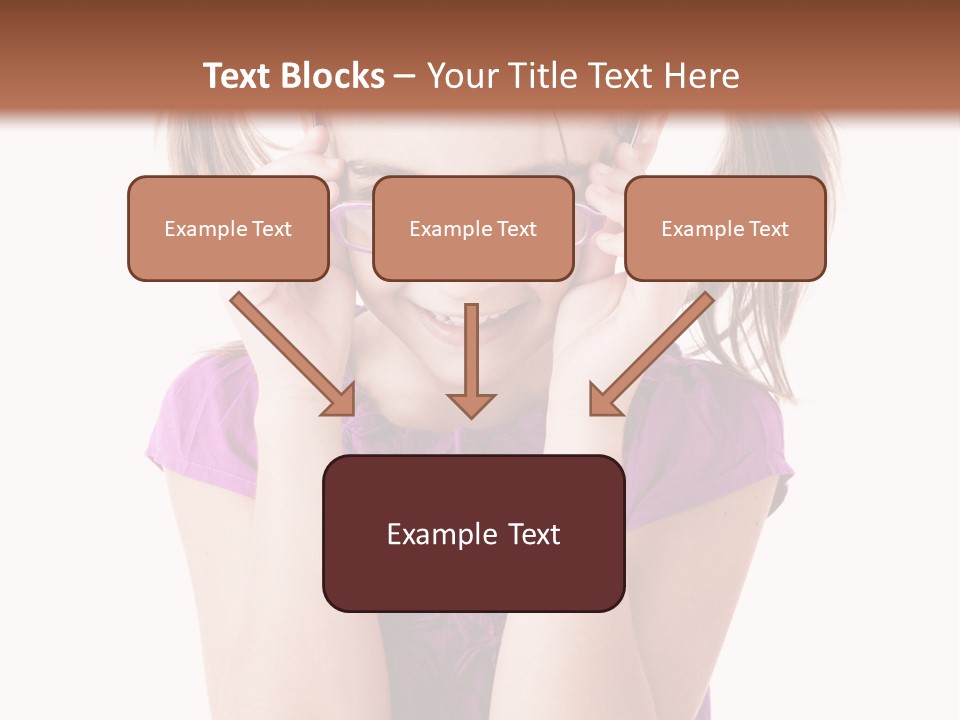 Isolated One Young PowerPoint Template