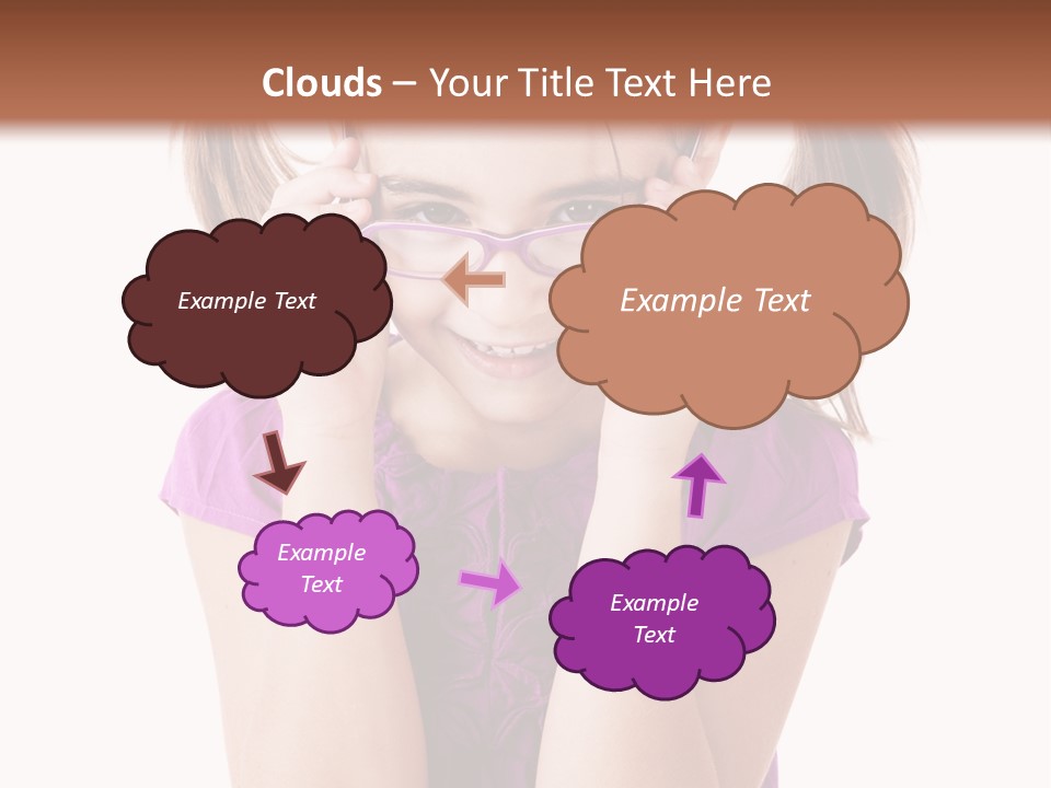 Isolated One Young PowerPoint Template