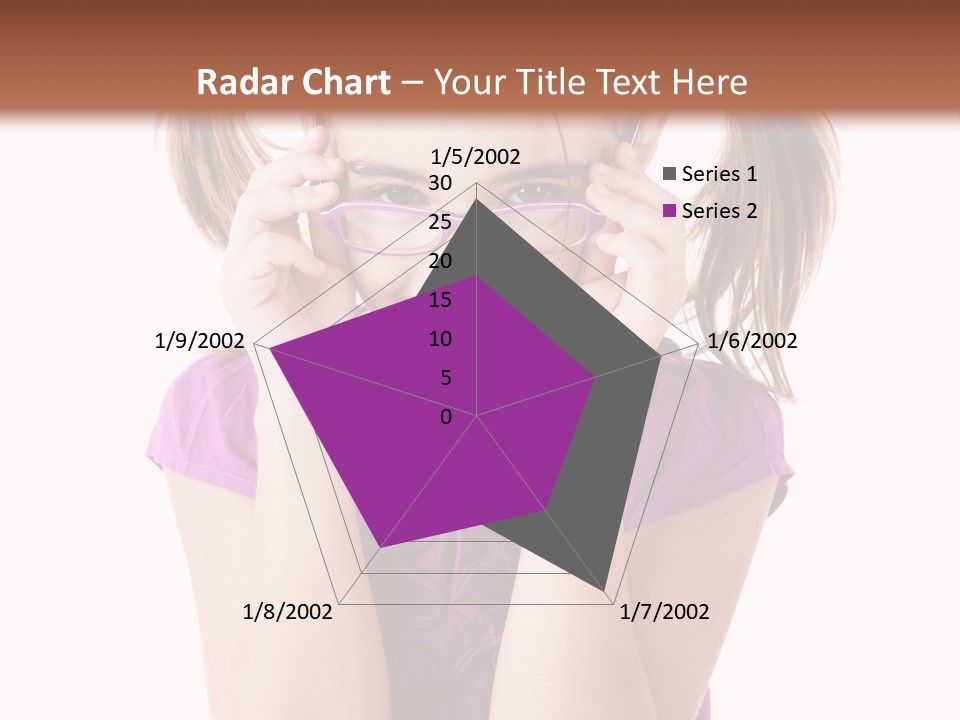 Isolated One Young PowerPoint Template