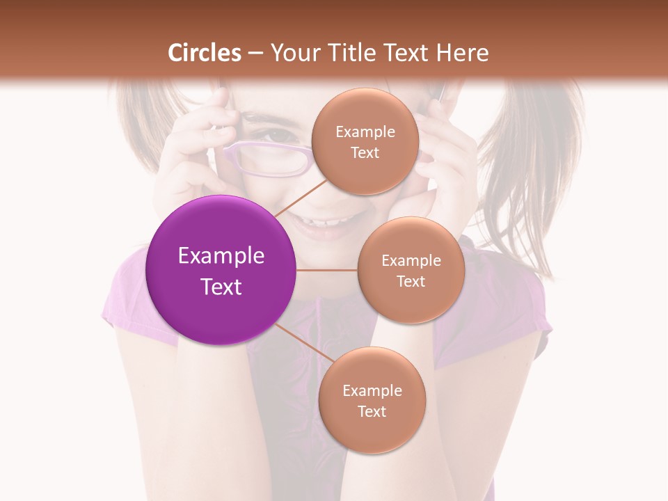 Isolated One Young PowerPoint Template