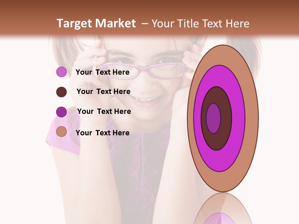 Isolated One Young PowerPoint Template