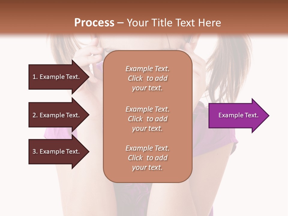 Isolated One Young PowerPoint Template
