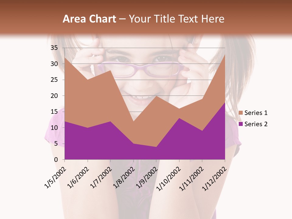 Isolated One Young PowerPoint Template