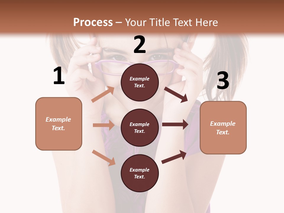 Isolated One Young PowerPoint Template