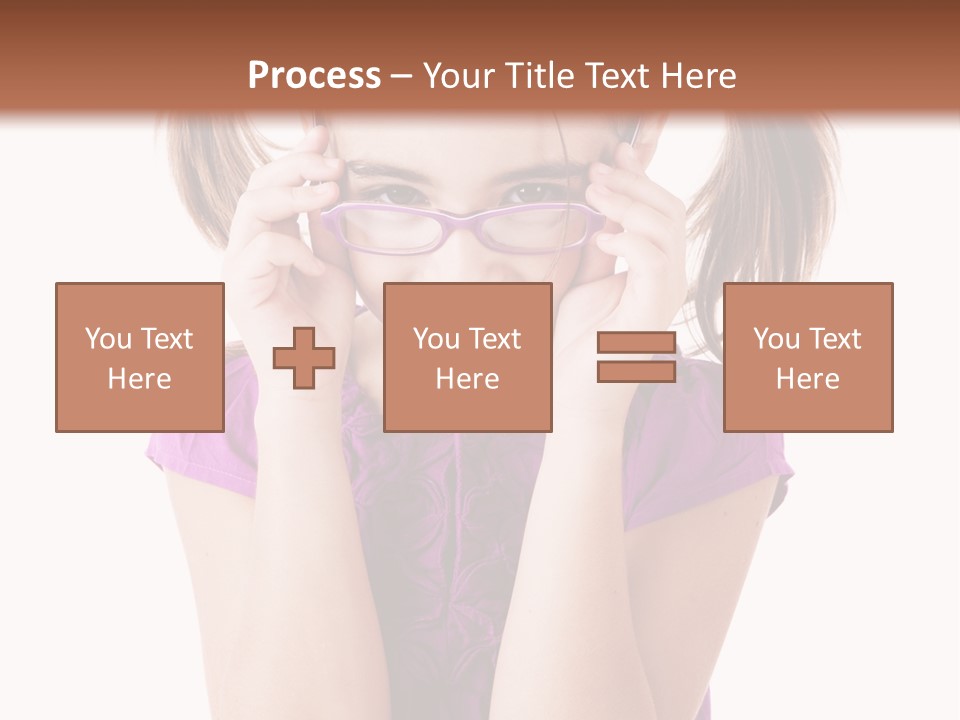 Isolated One Young PowerPoint Template