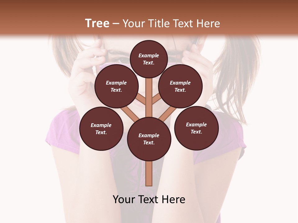 Isolated One Young PowerPoint Template