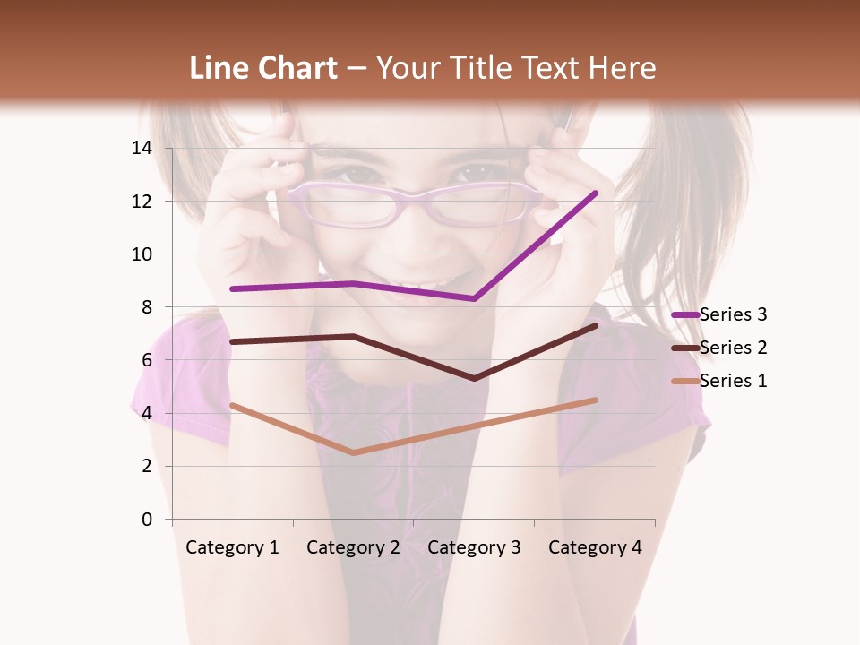 Isolated One Young PowerPoint Template