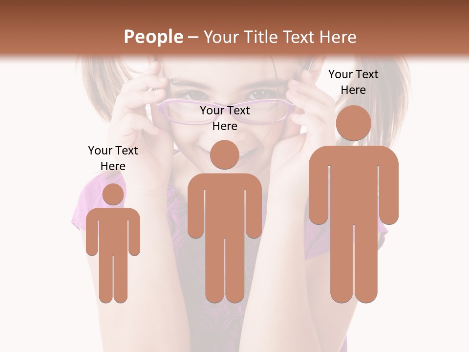 Isolated One Young PowerPoint Template