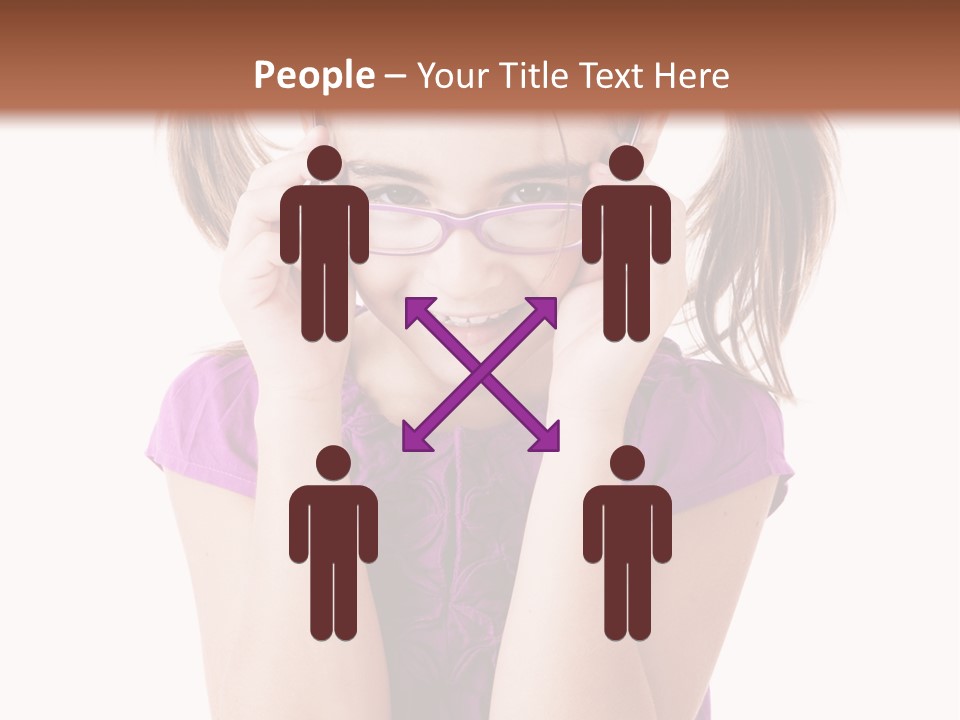 Isolated One Young PowerPoint Template