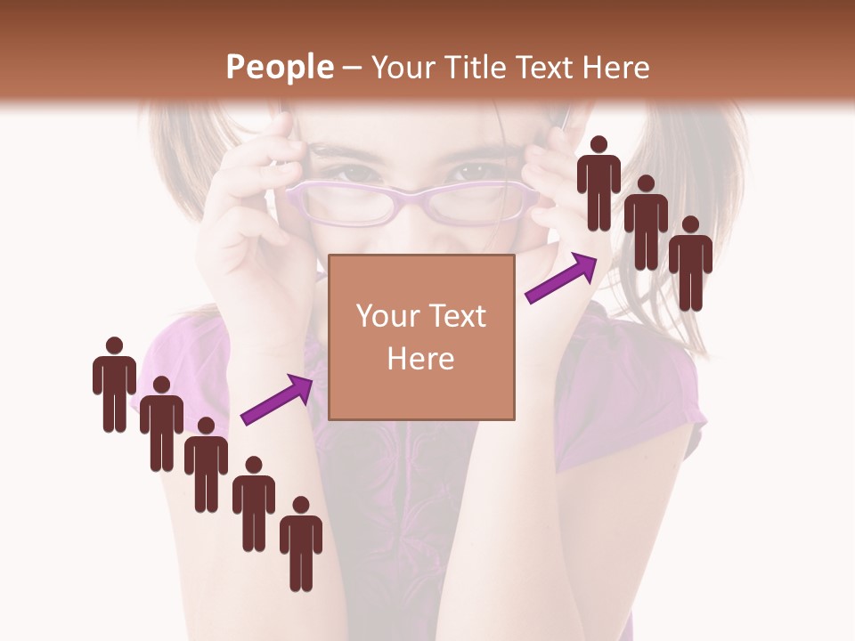 Isolated One Young PowerPoint Template