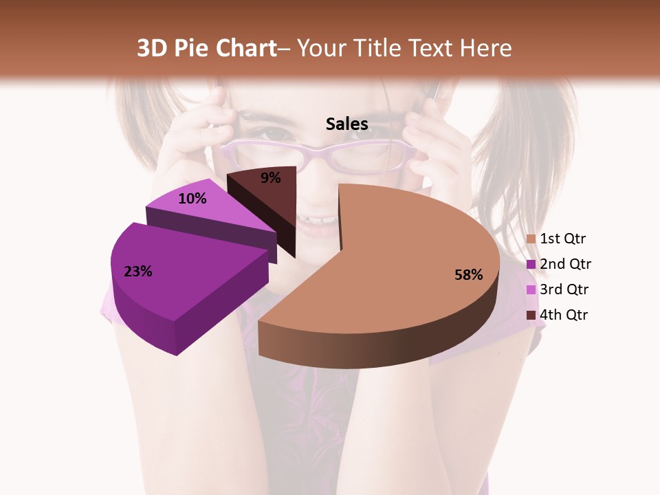 Isolated One Young PowerPoint Template
