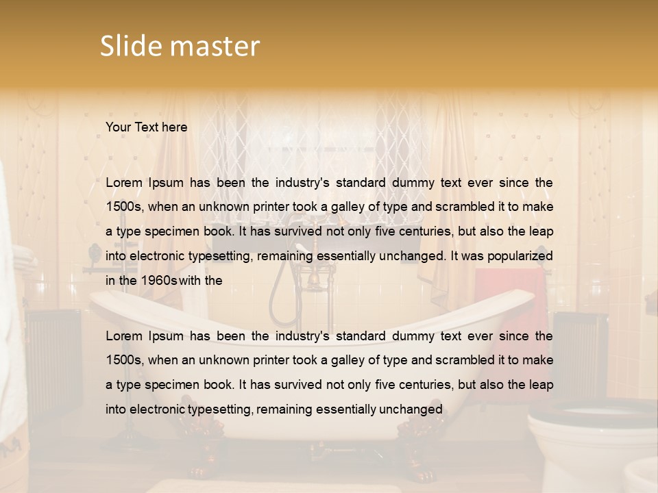 Well Being Resort Indoor PowerPoint Template