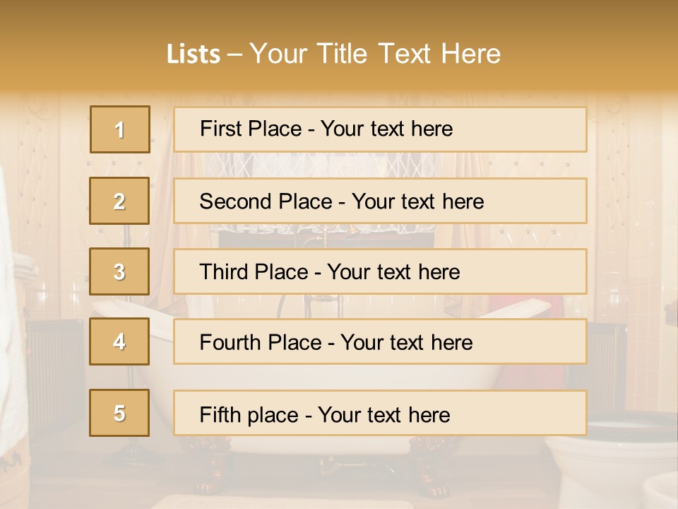 Well Being Resort Indoor PowerPoint Template