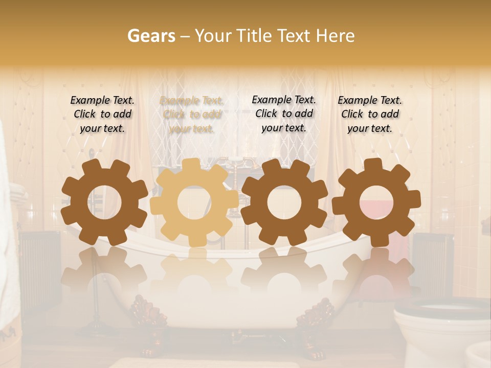 Well Being Resort Indoor PowerPoint Template