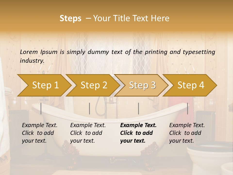 Well Being Resort Indoor PowerPoint Template