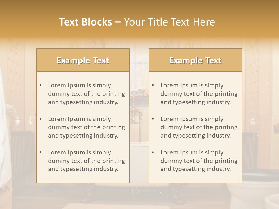Well Being Resort Indoor PowerPoint Template