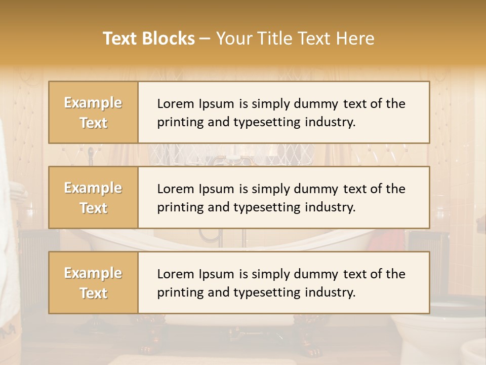 Well Being Resort Indoor PowerPoint Template