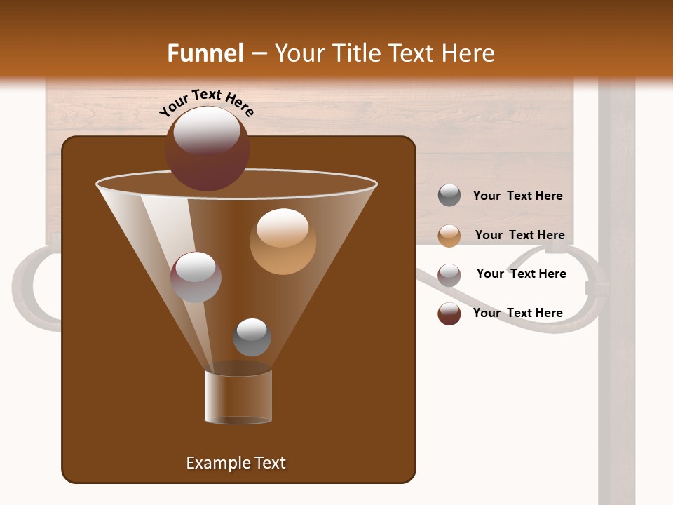 Frame Antique Copper PowerPoint Template