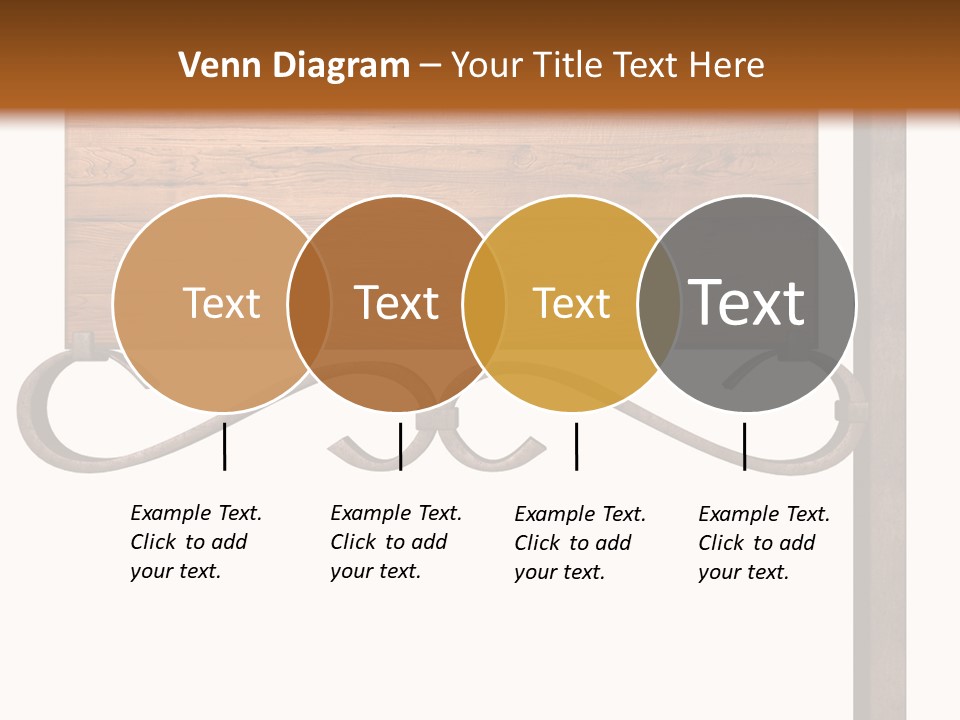 Frame Antique Copper PowerPoint Template