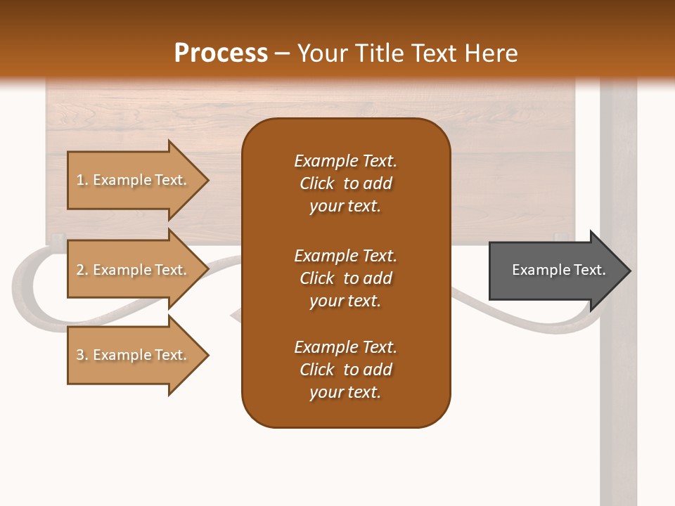 Frame Antique Copper PowerPoint Template