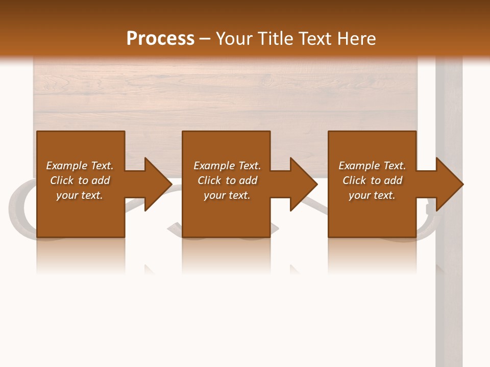 Frame Antique Copper PowerPoint Template