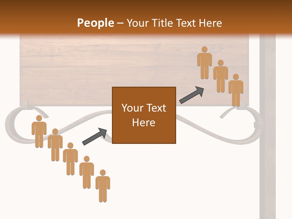 Frame Antique Copper PowerPoint Template