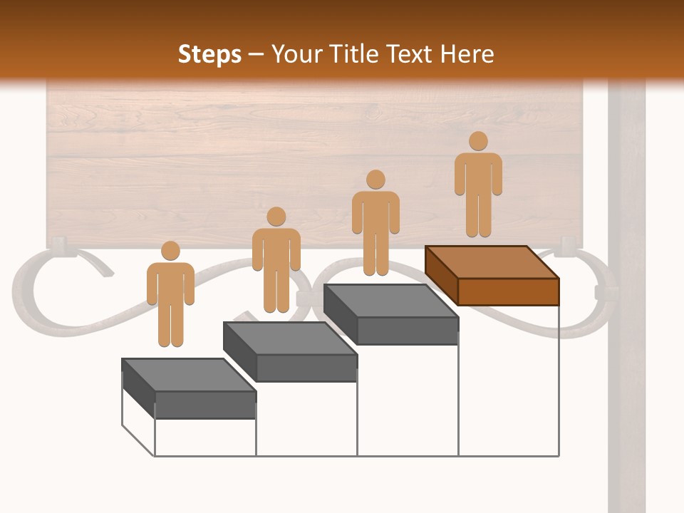 Frame Antique Copper PowerPoint Template