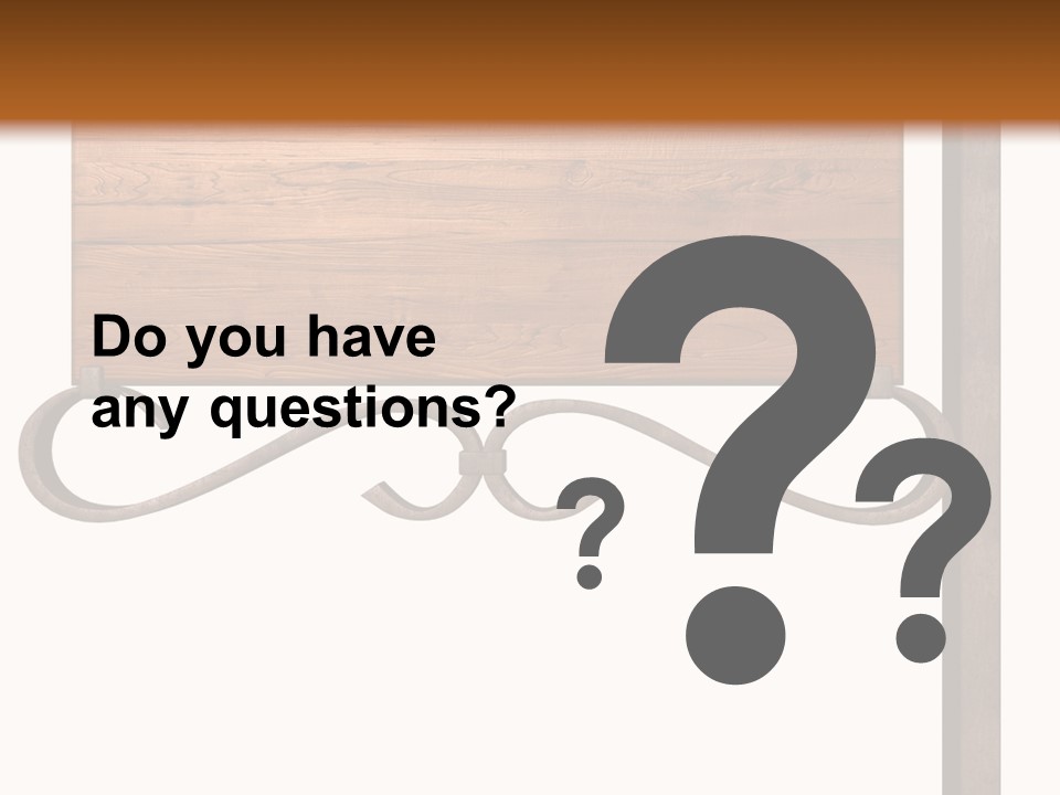 Frame Antique Copper PowerPoint Template