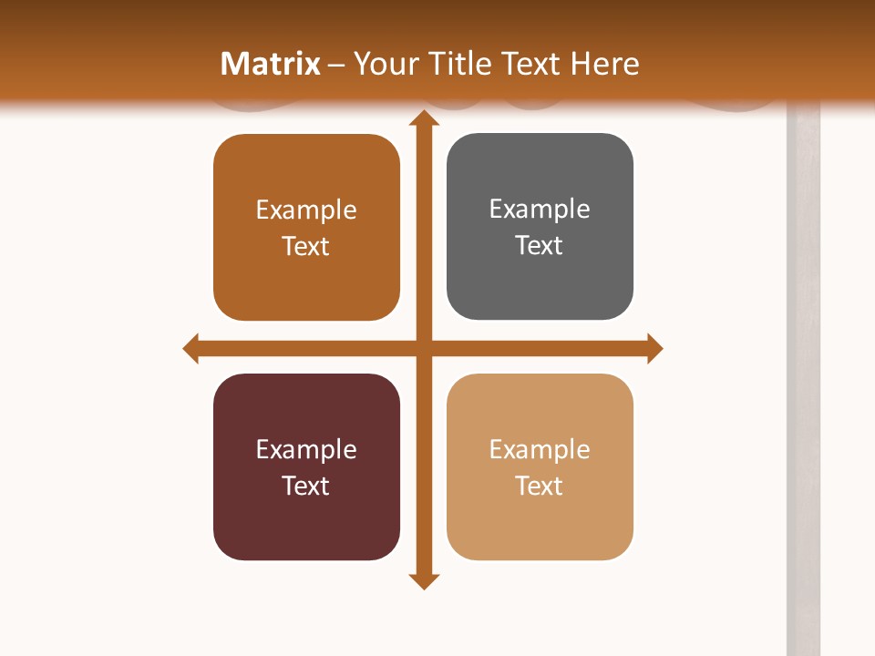 Signpost Message Rough PowerPoint Template