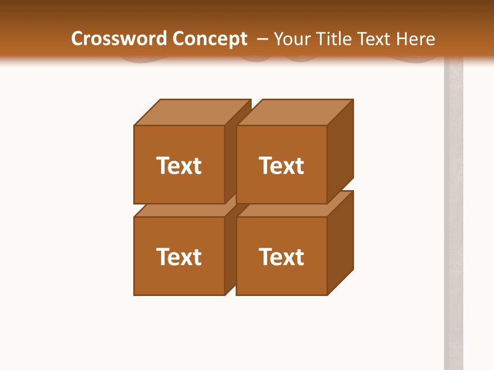 Signpost Message Rough PowerPoint Template