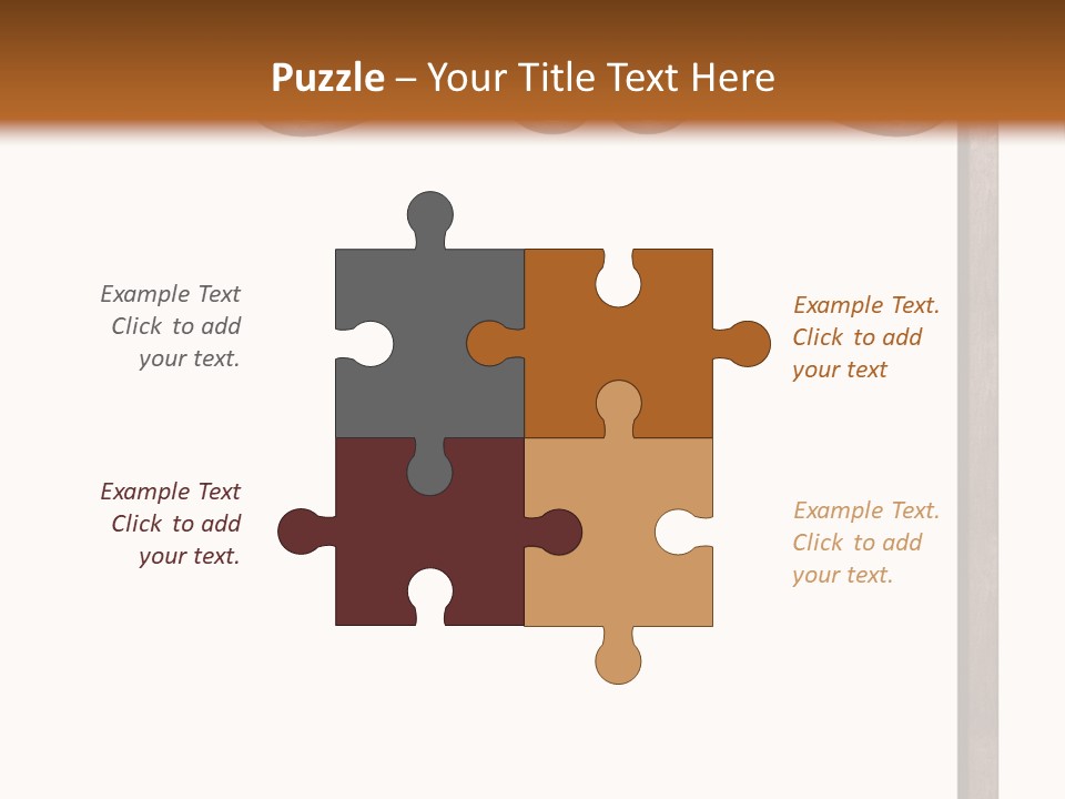 Signpost Message Rough PowerPoint Template
