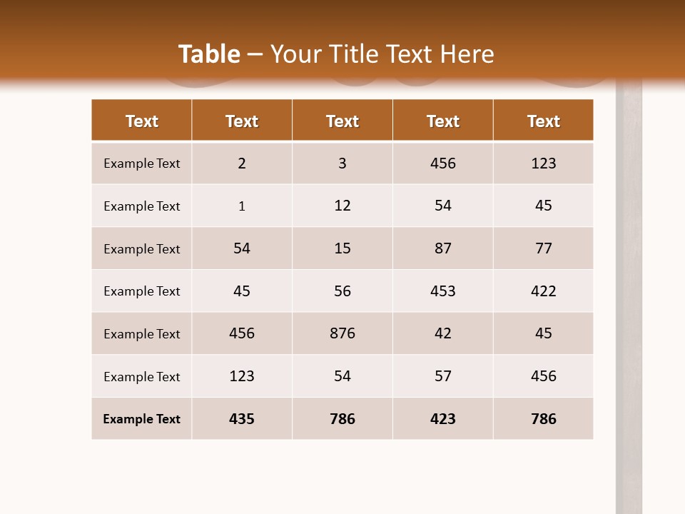 Signpost Message Rough PowerPoint Template