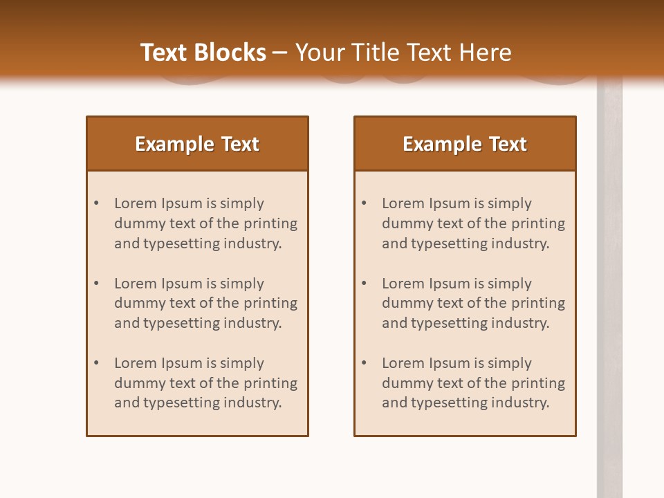 Signpost Message Rough PowerPoint Template