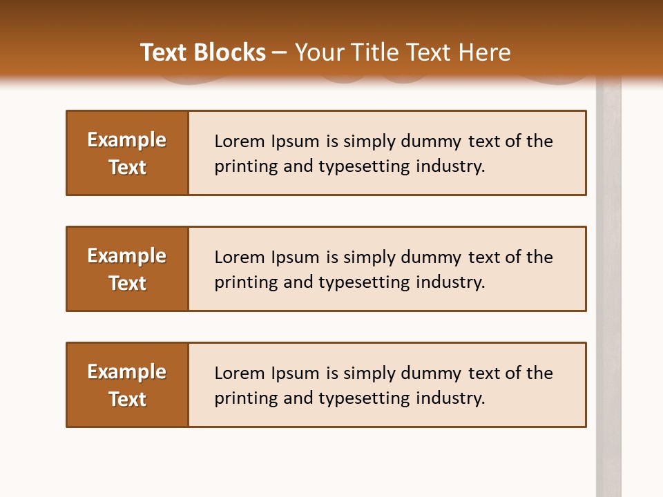 Signpost Message Rough PowerPoint Template
