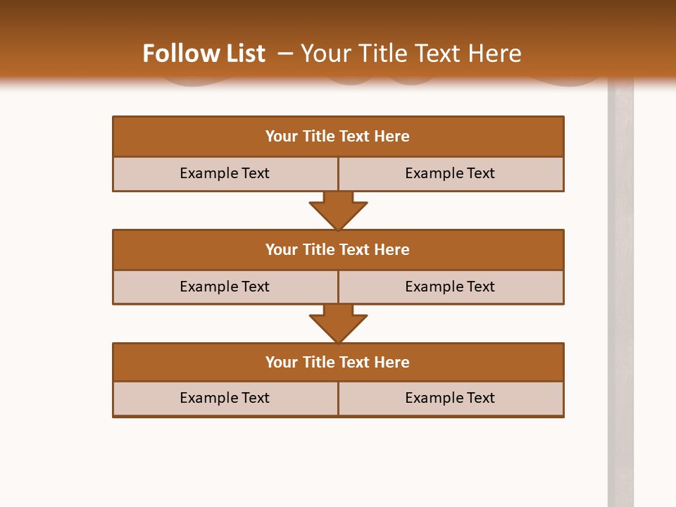 Signpost Message Rough PowerPoint Template