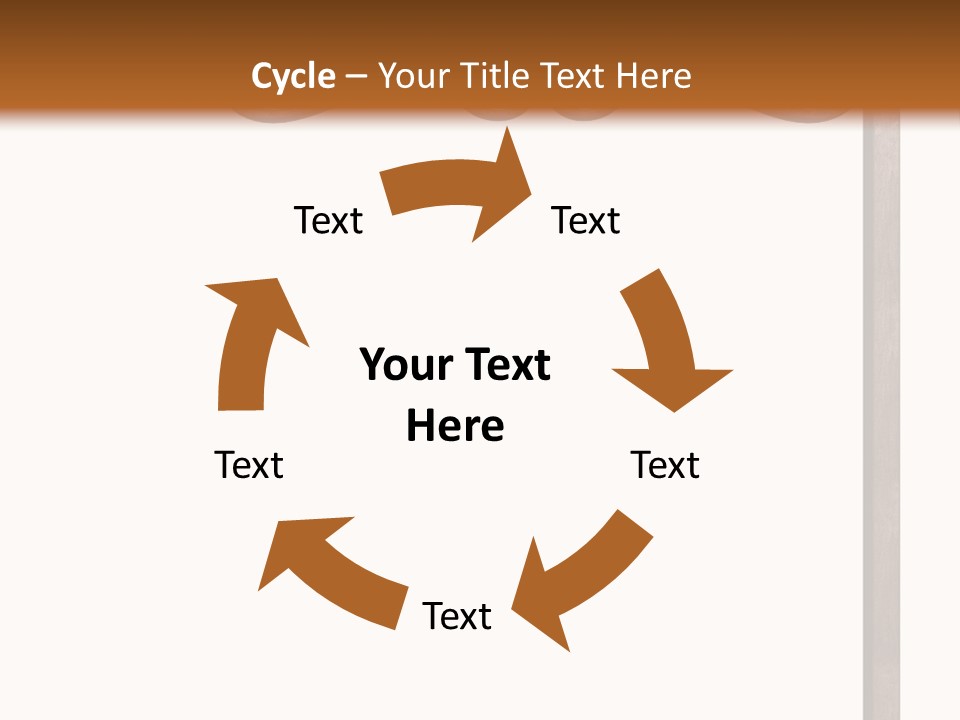 Signpost Message Rough PowerPoint Template